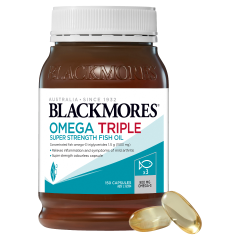 Blackmores Omega Triple  Concentrated Fish Oil  150 Capsules