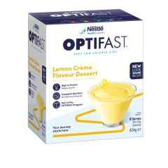 Optifast Vlcd Dessert Lemon Cream 53g 8 Sachets