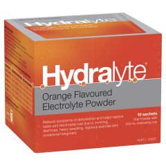 Hydralyte Powder 5g | Box 10 Orange