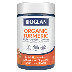 Bioglan Organic Turmeric 100 Tablets