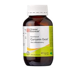 Oriental Botanicals Curcumin Excel 60 Capsules