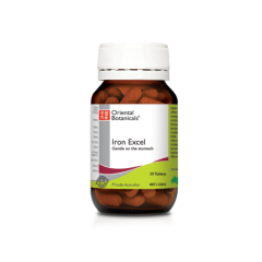 Oriental Botanicals Iron Excel 30 Tablets