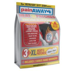 Pain Away Extra Large Heat Patches 3 Pack