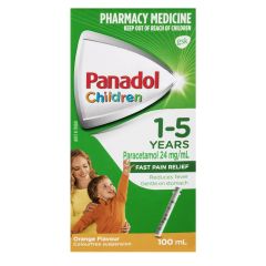 Panadol Child 1-5 Years 100ml Orange