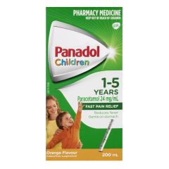 Panadol Child 1-5 Years 200ml Orange