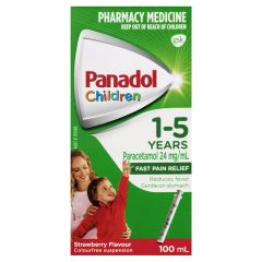 Panadol Child 1-5 Years 100ml Strawberry