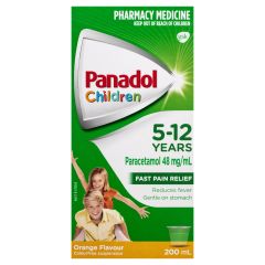 Panadol Child 5-12 Years 200ml Orange