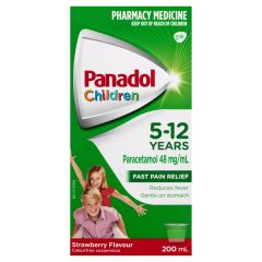 Panadol Child 5-12 200ml Strawberry