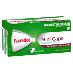 Panadol Mini Caplets 96 Pack