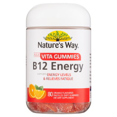 Nature's Way Adult Vita Gummies B12 Energy 80's