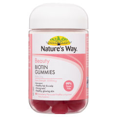 Nature's Way Beauty Biotin Gummies 40s