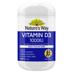 Nature's Way Vitamin D3 1000IU 300 Capsules