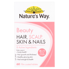 Nature's Way Beauty Hair, Scalp, Skin & Nails 60 Tablets