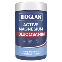 Bioglan Active Magnesium + Glucosamine 180 Tablets