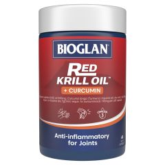 Bioglan Red Krill Oil Plus Curcumin 60s