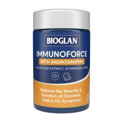 Bioglan Immunoforce With Andrographis 60 Tablets