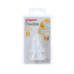 Pigeon Flexible Nipple Std Perist Small 2 Pack