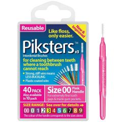 Piksters Size-00 40 Pack