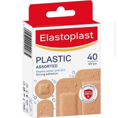 Elastoplast 45907 Plastic Assorted 40 Pack