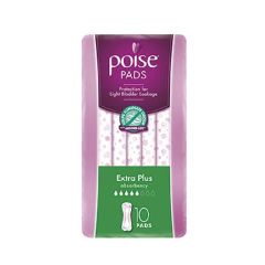 Poise Extra Pad Extra Plus 10 Pack