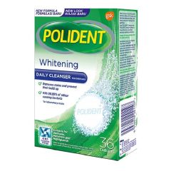 Polident Denture Whitening Cleaner 36 Tablets