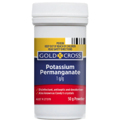 Gold Cross Potassium Permanganate 50g