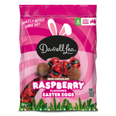 Darrell Lea Mini Eggs Raspberry Foiled Eggs 110g