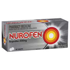 Nurofen Tablets 48 200mg Ibuprofen Anti-inflammatory Pain Relief