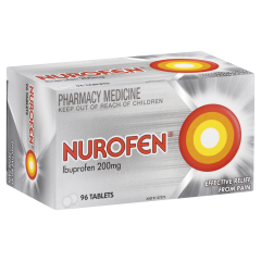Nurofen Tablets 96s 200mg Ibuprofen Anti-inflammatory Pain Relief