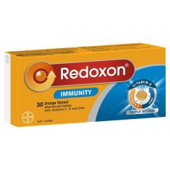 Redoxon Immunity Orange 30 Tablets