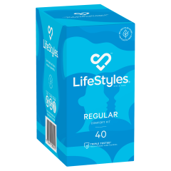 Ansell Lifestyles Regular 40 Pack