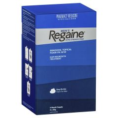 Regaine Men Foam Extra Strength 4 Month Supply