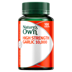 Nature's Own High Strength Garlic 10000mg 100 Tablets