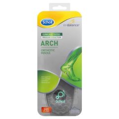 Scholl Arch Orthotic Insole Medium 1 Pack