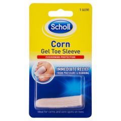 Scholl Corn Gel Toe Protector 1 Sleeve