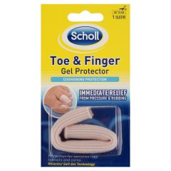 Scholl Gel Tube Finger/Toe Protector 1 Pack