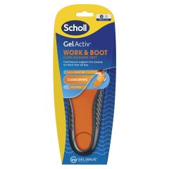 Scholl GelActiv Insole Work and Boot Small 1 Pair