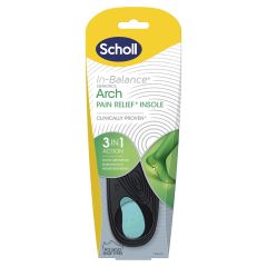 Scholl In-Balance Pain Relief Arch Orthotic Large 1 Pack