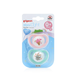 Pigeon Minilight Pacifier Small Twin Pack