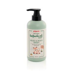 Pigeon Natural Baby Head and Body Wash 