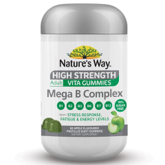 Nature's Way Adult Vita Gummies High Strength Mega B Complex 50 Pastilles