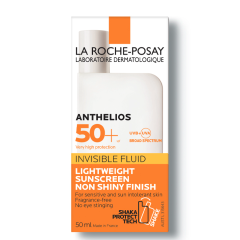 La Roche-Posay Lightweight Anthelios Invisible Fluid Facial Sunscreen SPF 50+ 50 ML