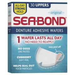 Sea Bond Upper Denture Adhesive 30 Pads
