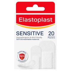 Elastoplast 46041 Sensitive Strips Assorted 20 Pack