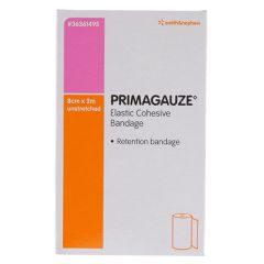 Smith & Nephew  Primagauze Elastic Cohesive Bandage 8cm x 2m Roll