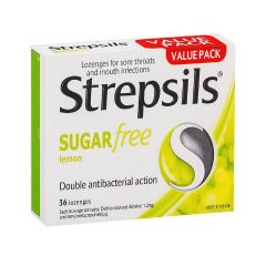 Strepsils Lozenge Lemon 36 Pack