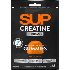 SUP Creatine 3000mg High Performance Cola Gummies 35 Pack 158g