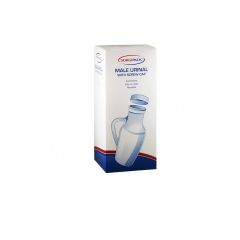 SurgiPack Urinal Male with Lid 1 Litre