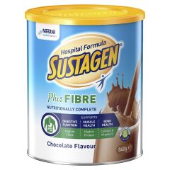 Sustagen Hospital Formula Plus Fibre Chocolate 840g Powder Nutritional Supplement