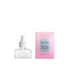 Ecoya Sweet Pea and Jasmine Plug-In Diffuser Fragrance Flask 24ml
